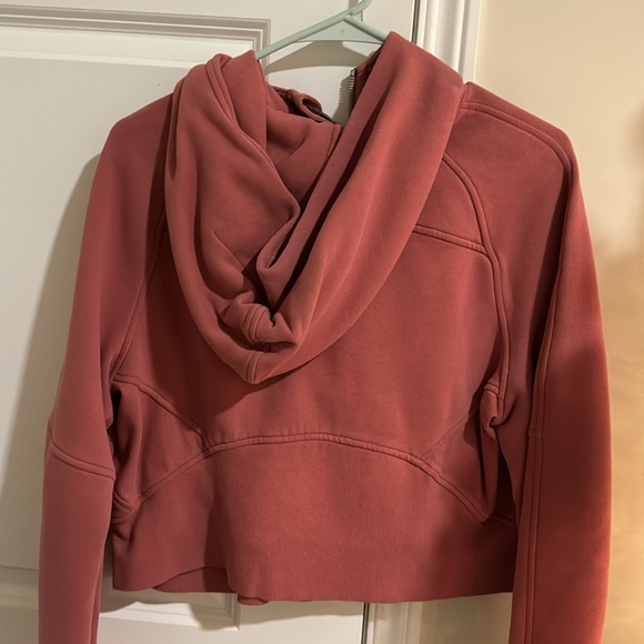 lululemon scuba oversized half zip hoodie color salmon - Picture 2 of 2